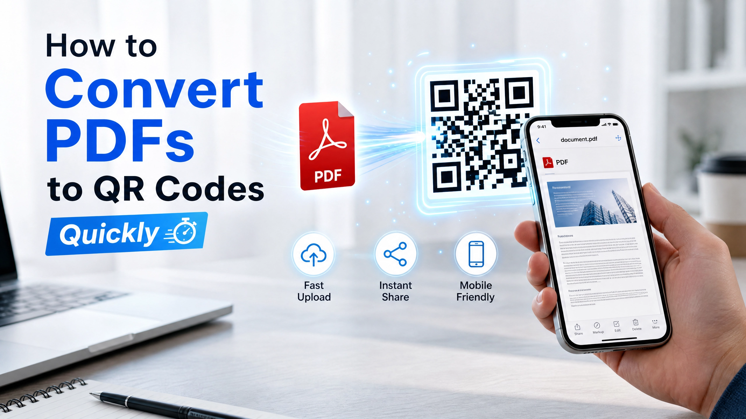 How to Convert PDFs to QR Codes Quickly – QR Code Scanner Online – From ...
