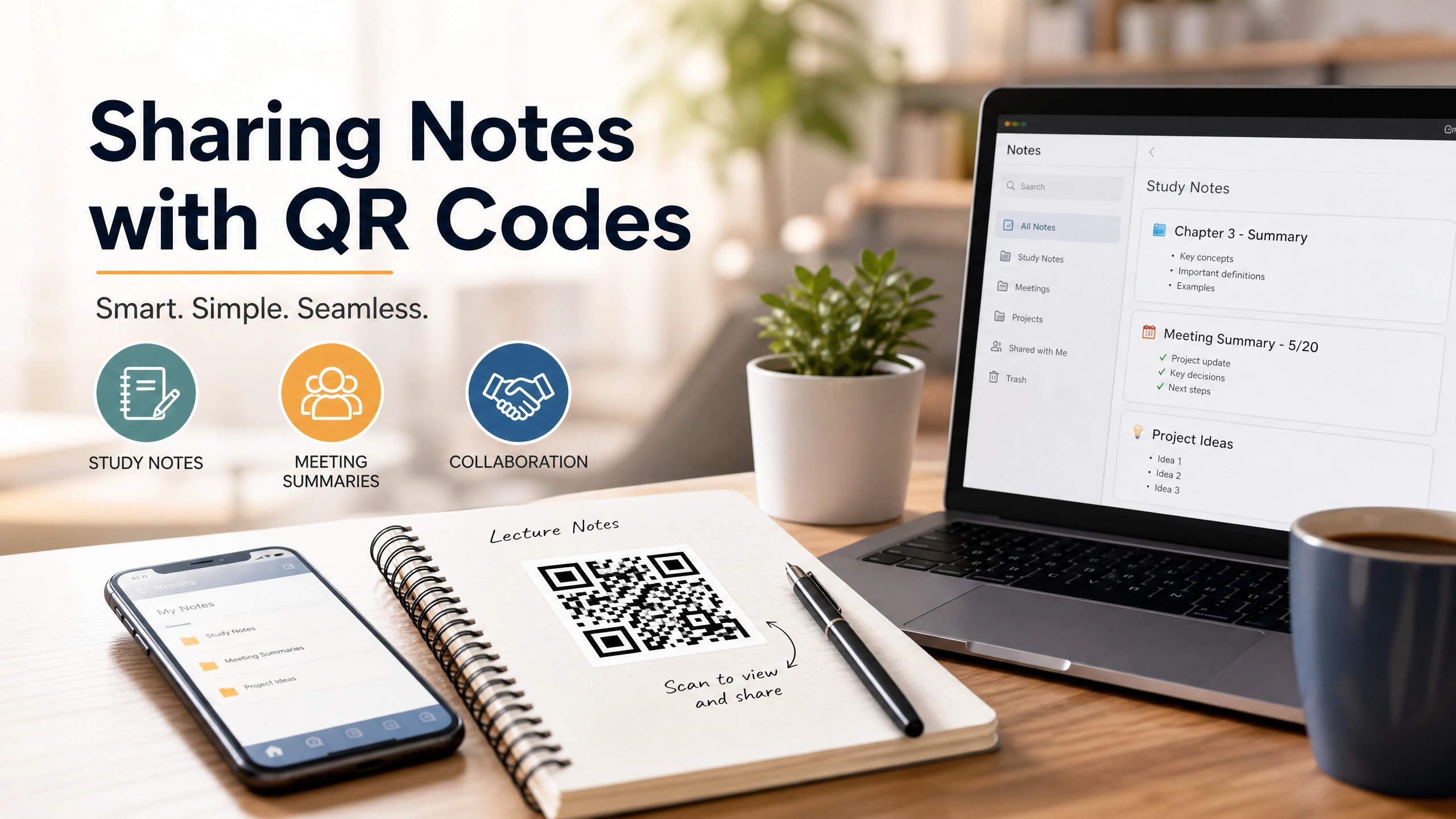 How to Use QR Codes to Share Notes – QR Code Scanner Online – From ...