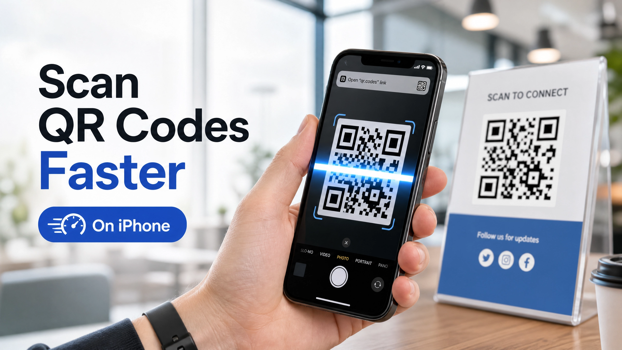 How to Scan QR Codes Faster on iPhone – QR Code Scanner Online – From ...